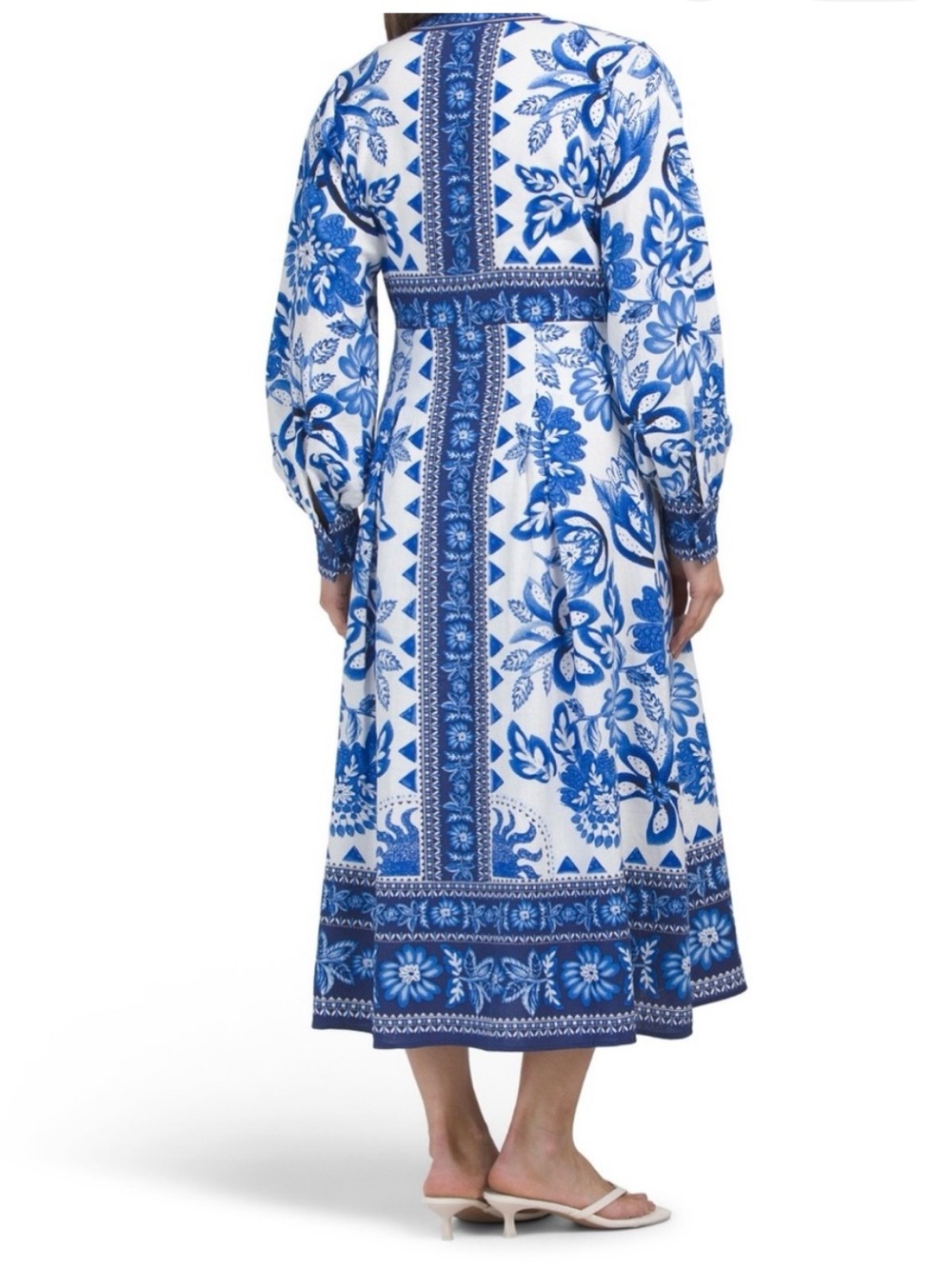 NWT Caroline Constas floral tapestry ling dress, S - Picture 2 of 13